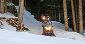 Escursione motoslitta Trentino