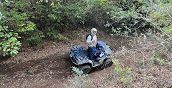 quad fuoristrada Bracciano paesaggi naturali