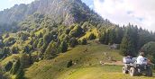 Panoramica sull’Altopiano del Sole durante il tour in quad
