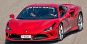 Ferrari F8 Tributo pista Suni in Sardegna