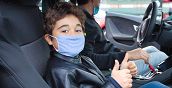 bambini in pista su Lamborghini a Jesolo