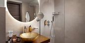 Bagno camera superior hotel Saxonia