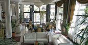 Lounge accogliente per gli ospiti dell’hotel