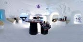 Ristorante del villaggio igloo a Davos