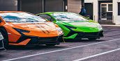 Lamborghini Huracán Tecnica ai box del circuito del Mugello