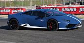 Lamborghini Huracàn in pista a Pavia