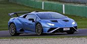 Autodromo La Conca a Muro Leccese con la Lamborghini Huracán STO pronta per il test drive