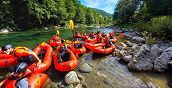 Discesa packrafting Torrente Lima tra rapide e natura della Garfagnana