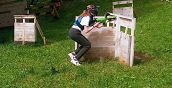 Giovani partecipanti al paintball junior in Val di Sole