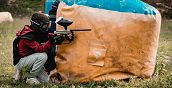 Costruzioni nel campo gioco di Paintball a Cassino