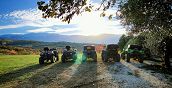 Panorama mozzafiato del Parco della Majella durante un tour in quad