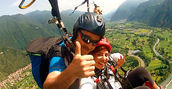 Parapendio lago di Idro
