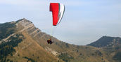 Parapendio lago di Ledro