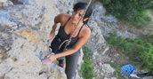 Esperienza di arrampicata a Salerno con guida alpina certificata