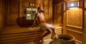 Relax e wellness nella zona spa del Park Hotel Sport di Andalo