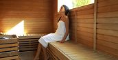 Centro benessere con sauna, bagno turco e massaggi termali