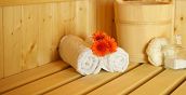 Sauna finlandese per momenti di puro relax