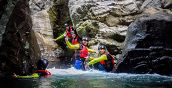 Trekking fluviale alle Gole di Cocciglia con guida esperta