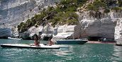 Avventura canoa Vieste mare