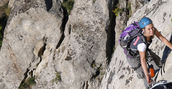 Esperienza via ferrata monti Lucani, natura selvaggia e paesaggi unici