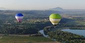 Sorvolo del Tevere in mongolfiera