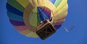Mongolfiera in volo con una coppia a Reggio Emilia