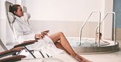 Zona relax presso il Grandhotel Nabokov a Marianske Lazne