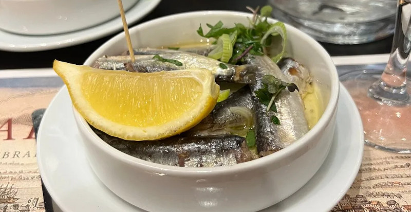 Sardine grigliate piatto tipico di Marsiglia