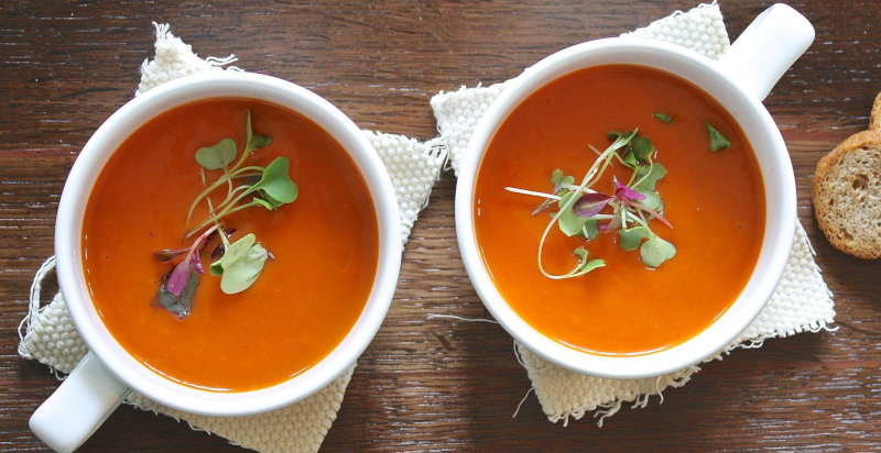 Gazpacho assaggiato durante un tour gastronomico a Marbella