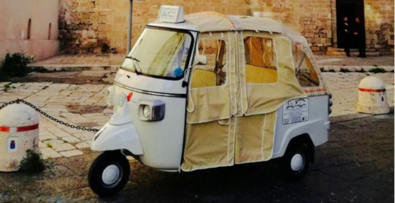 Esperienza in Ape Calessino per visitare Taranto