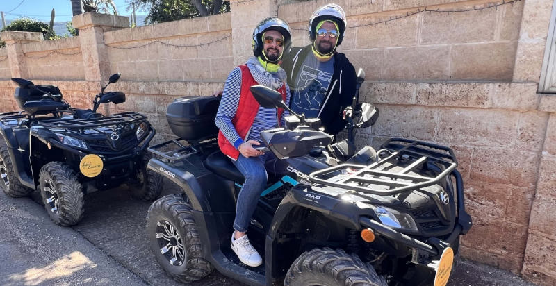 Tour off-road in quad con partenza da Monopoli