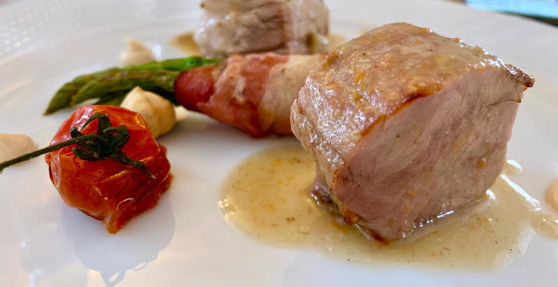 Piatti gourmet della cucina regionale e internazionale a Villa Rizzo