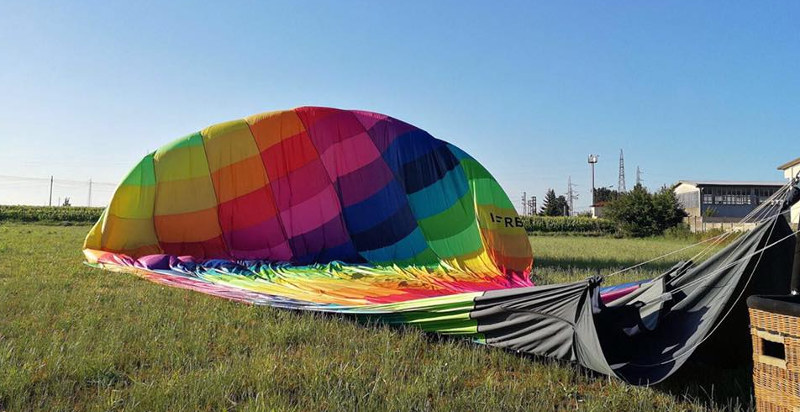 Esperienza di volo in mongolfiera per la coppia vicino a Roma