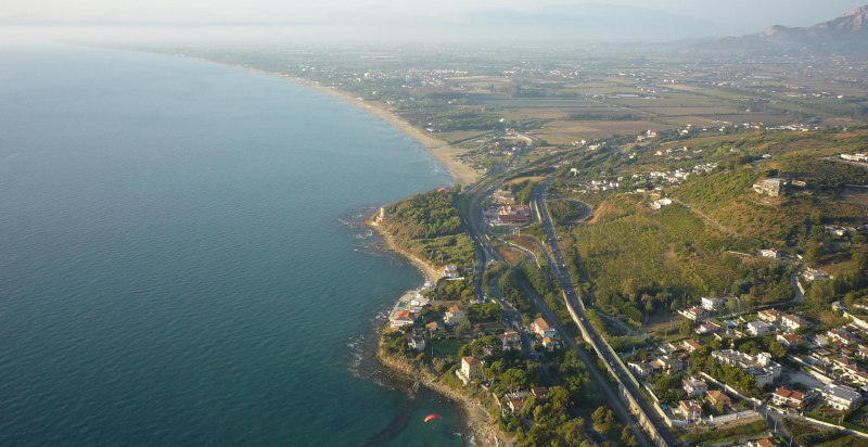 Volo turistico in aeroplano su Altavilla Silentina