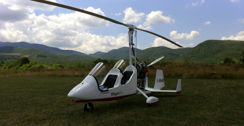 Esperienza di volo in autogiro nei cieli della Basilicata