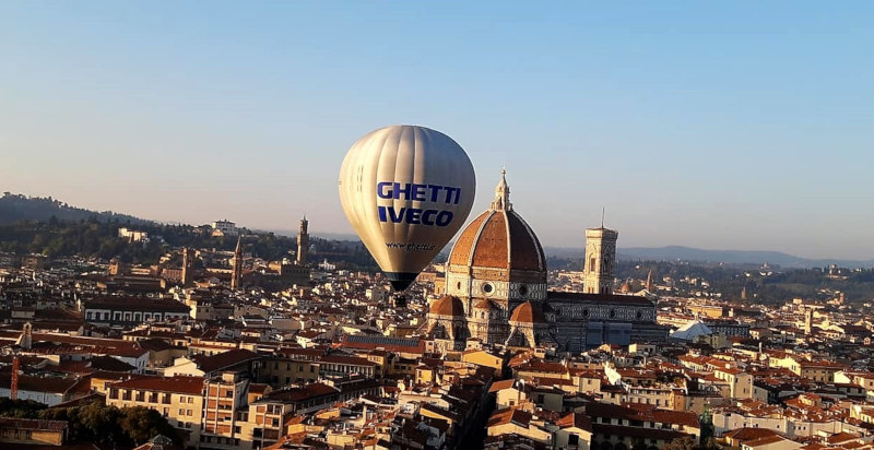 Esperienza di volo in mongolfiera a Firenze