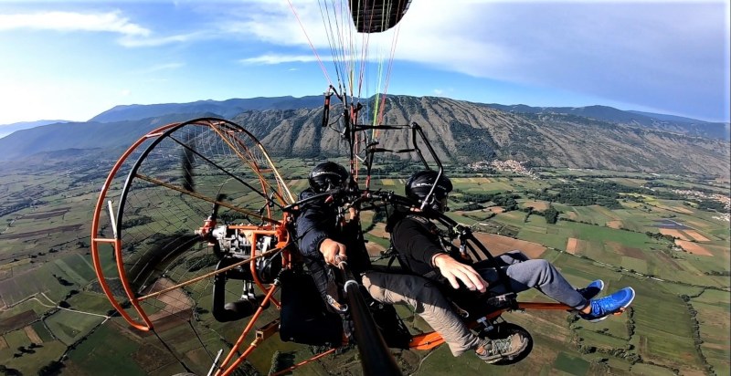 volo paramotore avezzano