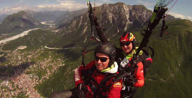 volo parapendio friuli venezia giulia 